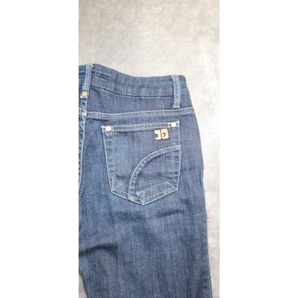 Joes Sz 25 Womens Boot Cut Jeans Blue Stretch Dark Wash Honey Fit Denim Ca17-56 - Picture 8 of 9